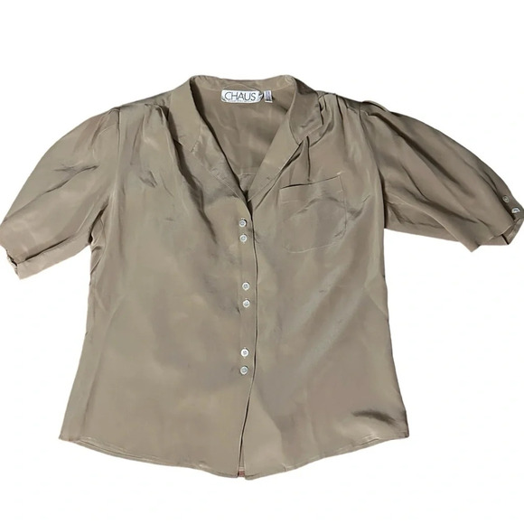 vintage Chaus blouse, women’s size 12 - Picture 1 of 9